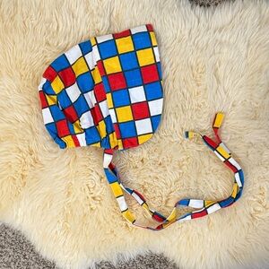 FASHION BRAND COMPANY COLORFOL Checkered WOMEN’S BONNET, one size